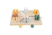 Brettspill & Puslespill - Small Foot - Wooden Ludo Game Safari - 6 Players - 11765