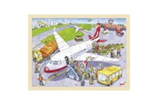 Puslespill - Goki Puzzle at the airport Gulv - 57544