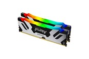 RAM - Kingston FURY Renegade RGB DDR5-6400 - 96GB - CL32 - Dual Channel (2 pcs) - Intel XMP - Svart med RGB - KF564C32RSAK2-96