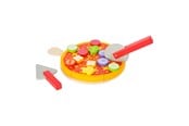 Rollelek - Small Foot - Wooden Cut and Play Food Pizza Set 21dlg. - 11063