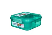 Kjøkkentilbehør - Sistema Bento Cube 1.25 L (Green) - 41685