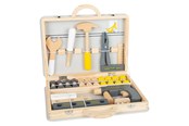 Rollelek - Small Foot - Wooden Tool Box Miniwob 44 pcs. - 11808