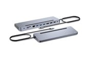 Dokkingstasjon - I-Tec 11-in-1 Docking Station - USB-C/USB4 - 2x DP HDMI - 100W PD - C31FLAT2PDPRO