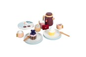 Rollelek - Small Foot - Wooden Coffee and Tea Set Tasty 16dlg. - 12293