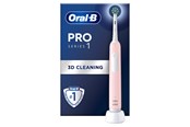 Elektrisk tannbørste - Oral-B Elektrisk tannbørste Pro1 Pink + Extra Brush Head - 8006540771501