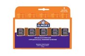 Kreative leker - Elmer's Disappearing Purple limstifter | Gjennomsiktig i tørr tilstand | Vaskbar og barnevennlig | 40 g | 5 stk - 2143884