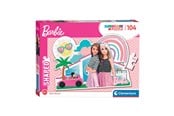 Puslespill - Clementoni Jigsaw Puzzle Super Color - Barbie Pink Gulv - 27163