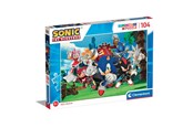 Puslespill - Clementoni Supercolor Sonic the hedgehog Gulv - 27159
