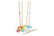 Utendørsleker - Small Foot - Wooden Croquet Offside 20pcs. - 12033