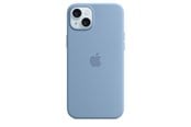Mobil - Deksel og etui - Apple iPhone 15 Plus Silicone Case with MagSafe - Winter Blue - MT193ZM/A
