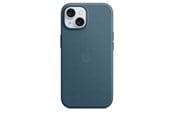 Mobil - Deksel og etui - Apple iPhone 15 FineWoven Case with MagSafe - Pacific Blue - MT3G3ZM/A