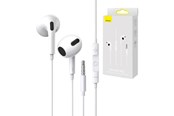 Hodetelefoner - Baseus Encok H17 Earphones (white) - NGCR020002