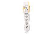 Strømkabel (ekstern) - Deltaco GT-0602 - power strip - 3680 Watt - GT-0602