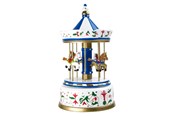 Kreative leker - Small Foot - Wooden Music Box Carousel Love Story - 10156