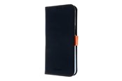 Mobil - Deksel og etui - Insmat FLIPCASE IPHONE 15 PRO MAX BLACK/ORANGE - 650-3195
