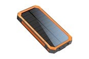 Nødlader - Lippa 2 x USB-A Output Solar Nødlader - Oransje - 10000 mAh - LPPB10000SP