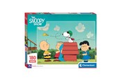 Puslespill - Clementoni Jigsaw Puzzle Peanuts Snoopy 180pcs. - 29065