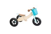Kjøretøy - Small Foot - Wooden Tricycle and Balance Bike 2in1 Maxi Turquoise - 11609