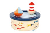 Musikk - Small Foot - Wooden Music Box Ocean - 12215