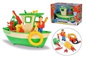 Leketøysbil - Simba Sam Charlies Fishing Boat and Figurine - 109252574