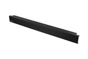 Tilbehør - Deltaco 19-8 19" 1U plastic cover patch panel screw-free installation black - 19-8