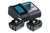 Batterier & Ladere - Makita DC18RC battery charger - with battery - 2 - Li-Ion - 199480-6