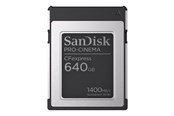 Minnekort - SANDISK PRO-CINEMA - CFexpress Type-B - 1700MB/s - 640GB - SDCFEC-640G-GN4NN