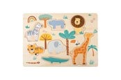 Puslespill - Small Foot - Wooden Puzzle Safari Tre - 11701