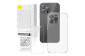 Mobil - Deksel og etui - Baseus Transparent Case and Tempered Glass set Corning for iPhone 12 Pro Max - P60112200201-02