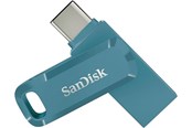Minnepenn - SANDISK Ultra Dual Drive Go - Marineblå - 64GB - Minnepenn - SDDDC3-064G-G46NBB