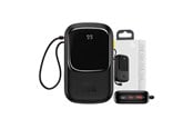 Nødlader - Baseus Powerbank Qpow PRO with Lightning cable USB-C port and USB 20000mAh 20W (Black) Nødlader - Svart - 20000 mAh - PPQD060201