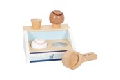 Rollelek - Small Foot - Wooden Compact Ice Cream Stand Fresh. - 12416