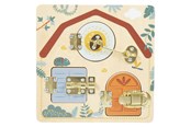 Babyleker - Small Foot - Locks and Barrels Motor Activity Board - 12460