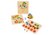 Lek & Lær - Small Foot - Caterpillar Never Enough Wooden Color - 11431