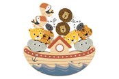 Brettspill & Puslespill - Small Foot - Wooden Balance Game Safari - 12229