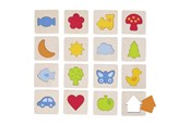 Brettspill & Puslespill - Goki Memo game feel-a-pair - 56968