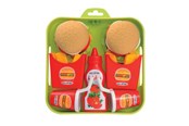 Rollelek - Ecoiffier 100% Chef Hamburgerset on serving tray - 957
