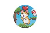 Mobil - Andre tilbehør - PopSockets PopGrip Standard Corgibit - 806250