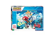 Puslespill - Clementoni Jigsaw Puzzle Super Sonic 104pcs. Gulv - 27267