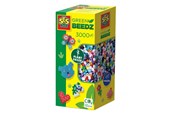 Kreative leker - SES Creative Green Beedz - Fuse Beads Mix 3000 - 06404