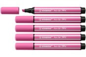Skrive- & Tegneverktøy - STABILO Pen 68 MAX - Felt-tip pen with thick chisel tip - Heliotrope - 768/17