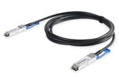 Nettverkskabel - DIGITUS 100G QSFP28 Direct Attach Cable - 1m - Svart - 1m - DN-81601