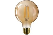 LED-lyspære - Philips LED-lyspære Globe G95 3,1W (25W) Flame E27 - 929003628301