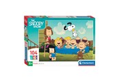 Puslespill - Clementoni Jigsaw Puzzle Peanuts Snoopy 104pcs. Gulv - 27266