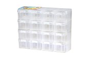 Kreative leker - Hama Ironing Beads Storage Box Set with 16 storage boxes - 6760