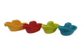 Babyleker - Happy Baby Bath Time Boats 4-Pack - 502205