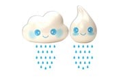 Babyleker - Happy Baby Vanndråpe Sky - 502210