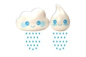 Babyleker - Happy Baby Vanndråpe Sky - 502210