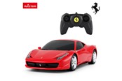 Fjernstyrt - RASTAR R/C 1:18 Ferrari 458 Italia Red - 53400