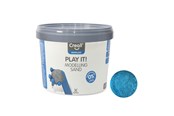 Kreative leker - Creall Play It Play Sand Blue 750gr. - 03205